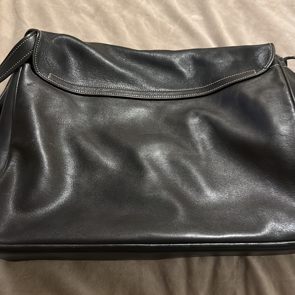 Vintage Coach Saddle Flap Messenger Bag - Picture 5 of 5